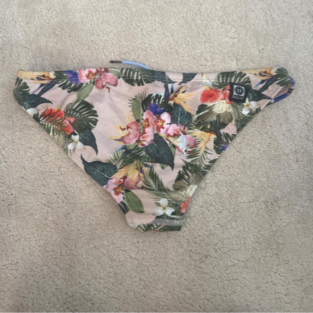 Jolyn Clothing Floral Bikini Bottoms - Multicolor
